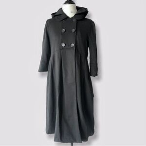 Juicy Couture Black Long Sleeve Hooded Dress